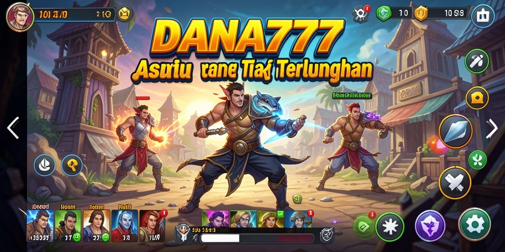 Tampilkan gameplay DANA777 yang penuh aksi dan ketegangan.