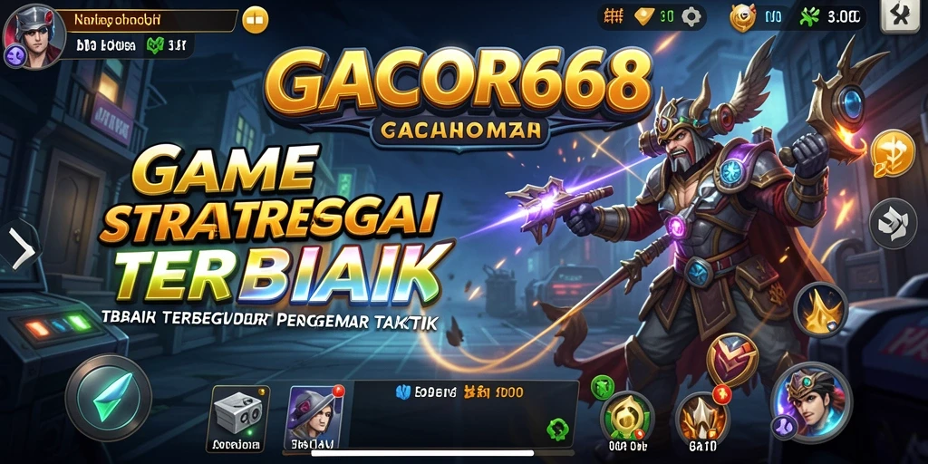 Tangkapan layar GACOR668 menampilkan aksi strategi yang mendebarkan.
