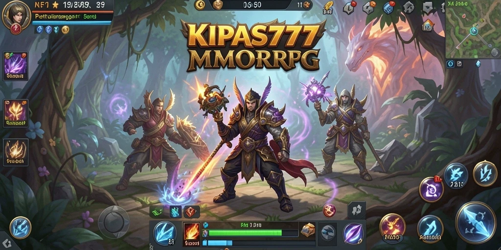 Screenshot gameplay KIPAS777 yang menampilkan suasana petualangan seru.