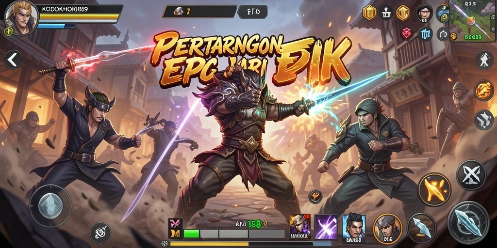Screenshot KODOKHOKI889 dengan gameplay Fighting yang mendebarkan.