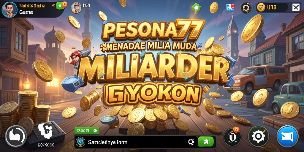 Tangkapan layar menampilkan gameplay dinamis dari PESONA77 dalam membangun bisnis.