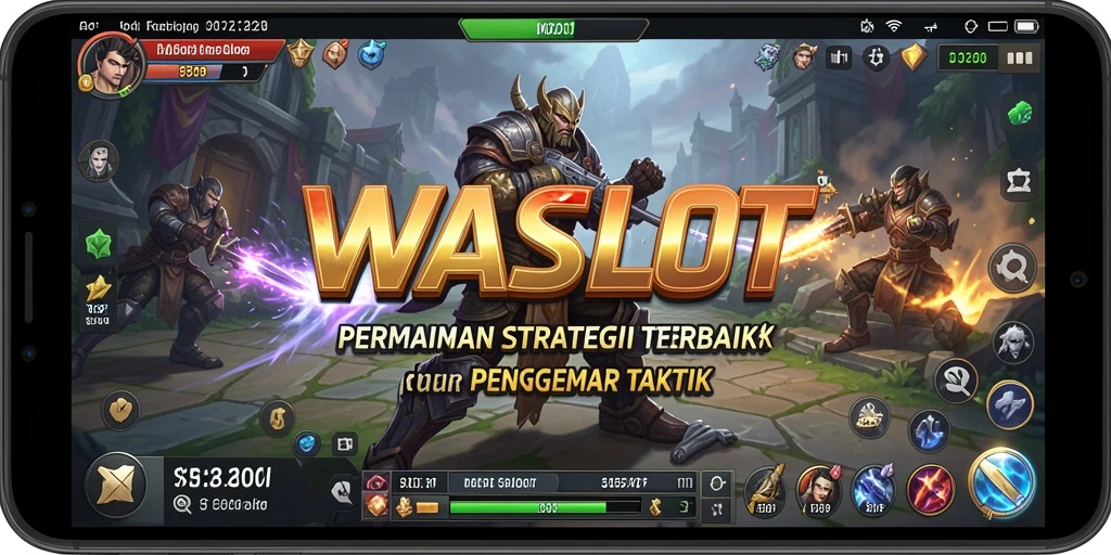 Tampilan menarik dari gameplay WASLOT yang penuh strategi.